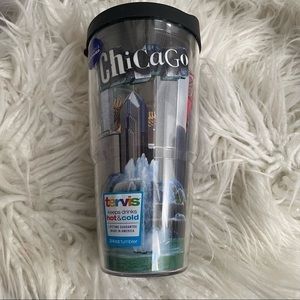 Tervis limited edition Chicago hot cold insulated tumbler with lid 24oz NWT‎